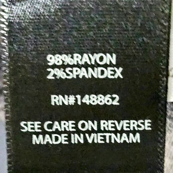 TORRID FIT FLARE Rayon Slub Button -Up Top Shadow Plaid Deep Black Size 2X - Picture 8 of 16